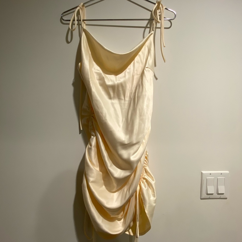 Ivory slip dressed